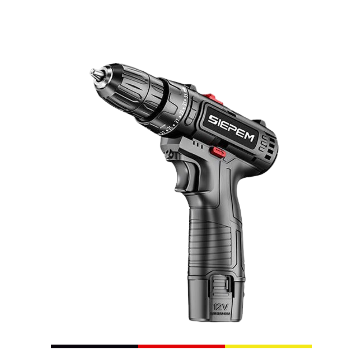 SIEPEM 12V MAX Li-Ion 3/8 in. (10mm) Cordless Drill/Driver | Model SDX120B