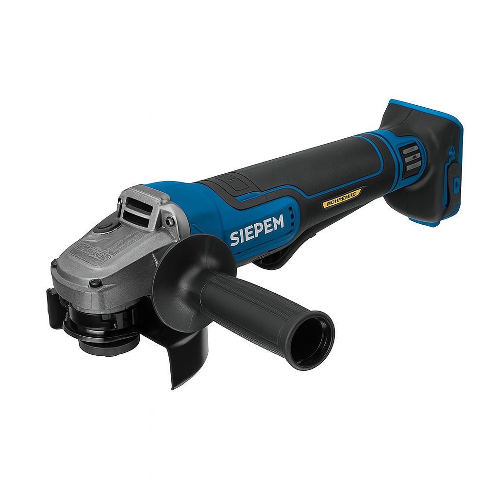 SIEPEM 20V MAX* Angle Grinder Tool Cordless Brushless, 4 1/2 Inch, with Paddle Switch and Kickback Brake, Tool Only (SPM413B)